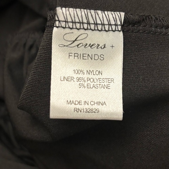 Lovers + Friends black lace dress - Picture 8 of 10